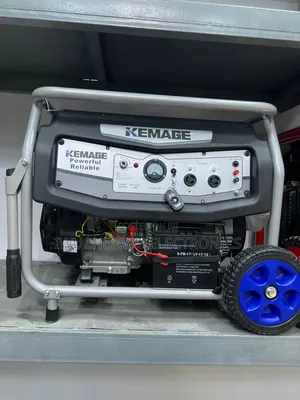 Remote Key Start 10kva Kemage Copper Coil v Series Petrol Generator!