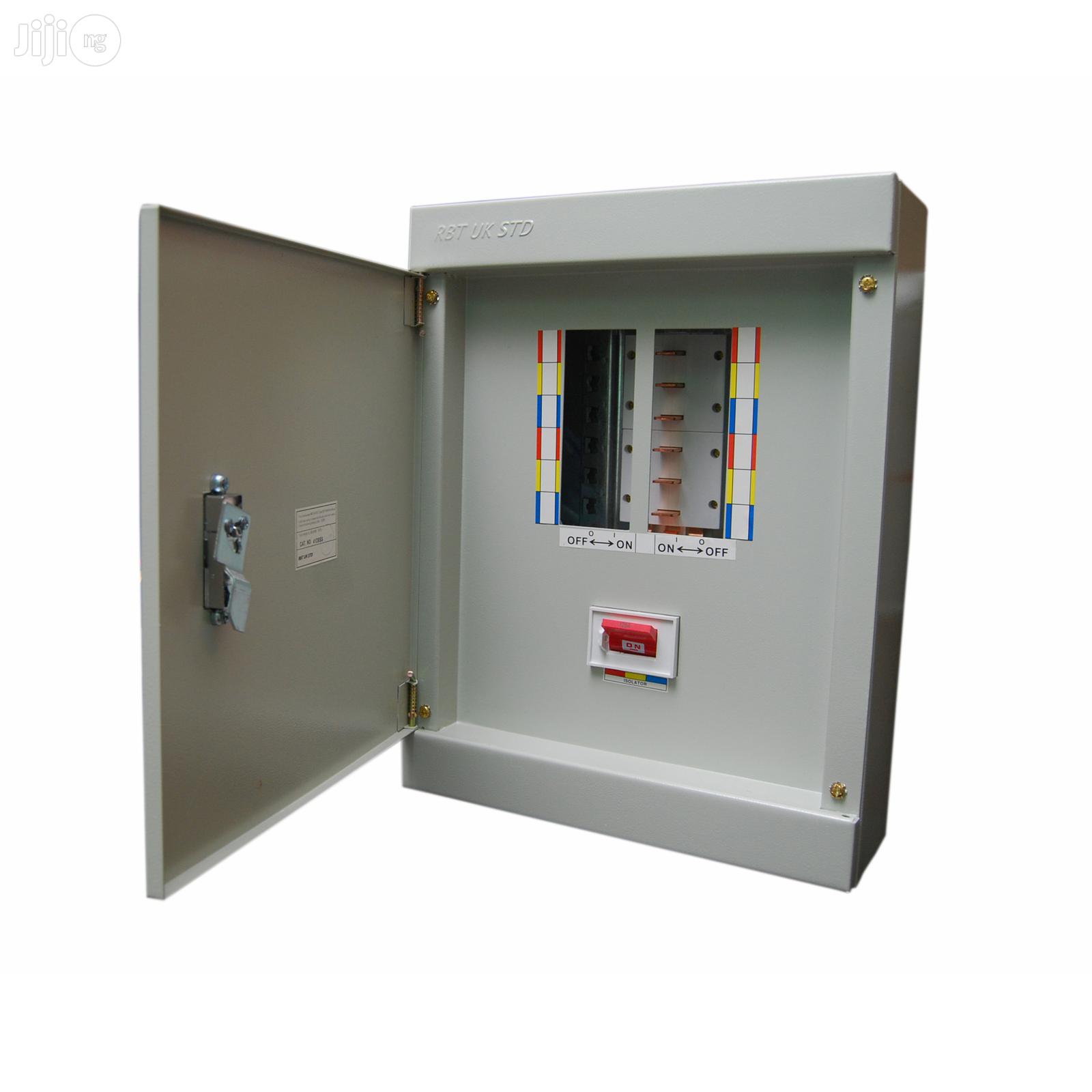 3 Phase Distribution Boards Complete With 4 Pole Incomer - CHUBIC ...