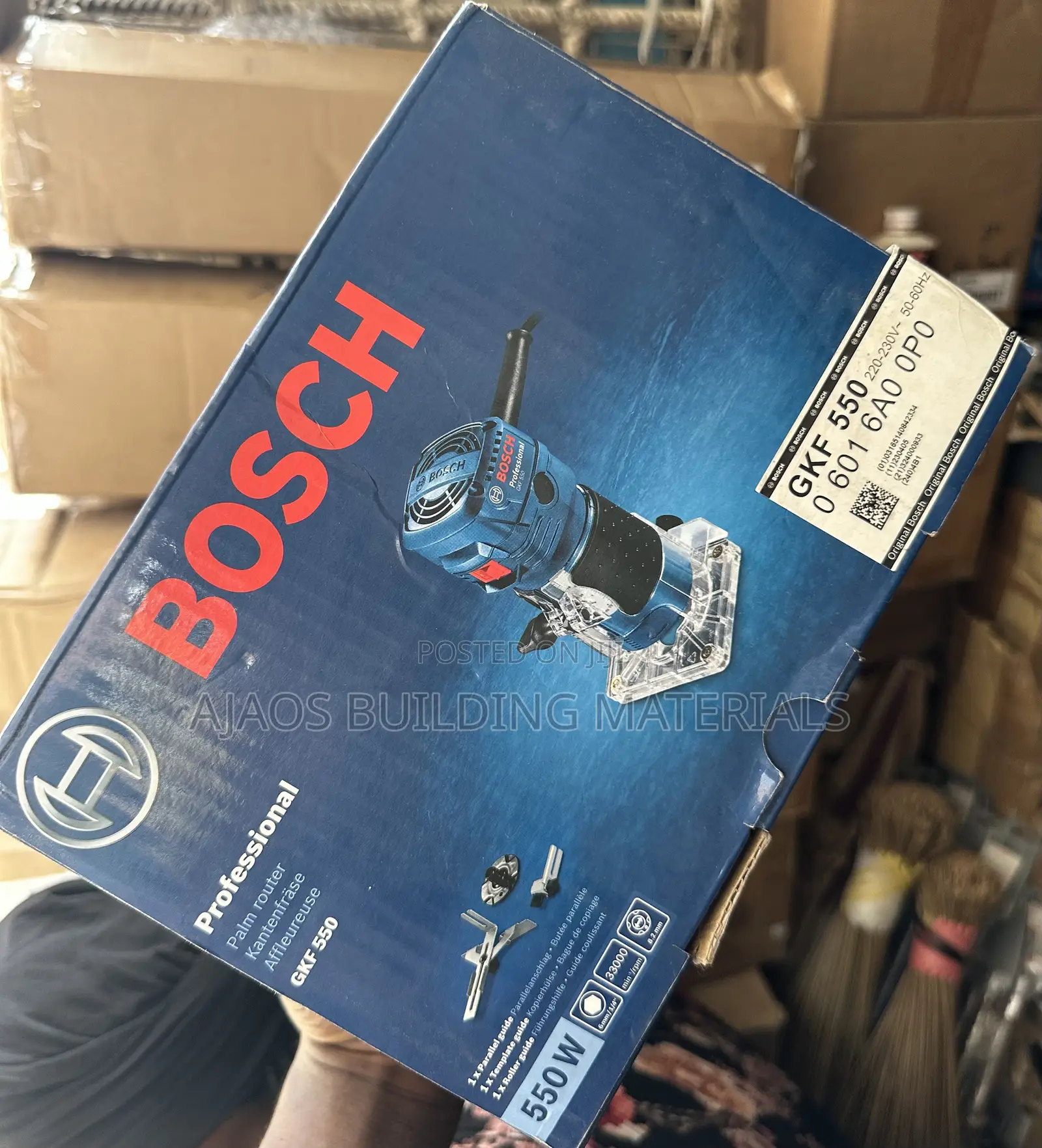 550w Professional Palm Router