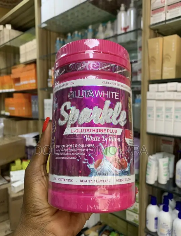 Gluta White Glitter L-Glutathione Plus Supplement don siyarwa - Dolapo  Omolara  Farashi:  40,000 a Jiji.ng [Ifako-Ijaiye]