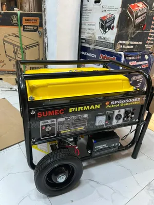Sumec Firman Model Spg6500e2 4.5kva Petrol Generator for Ac and Fridge