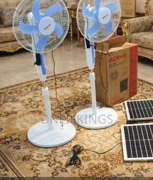 Across Solar-Rechargeable Fan