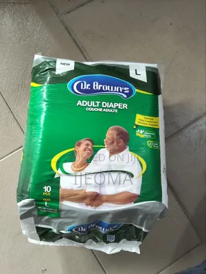 Dr Brown Adults Diapers X 10pks M, L,Xl –Strong Absorption, No Leakage