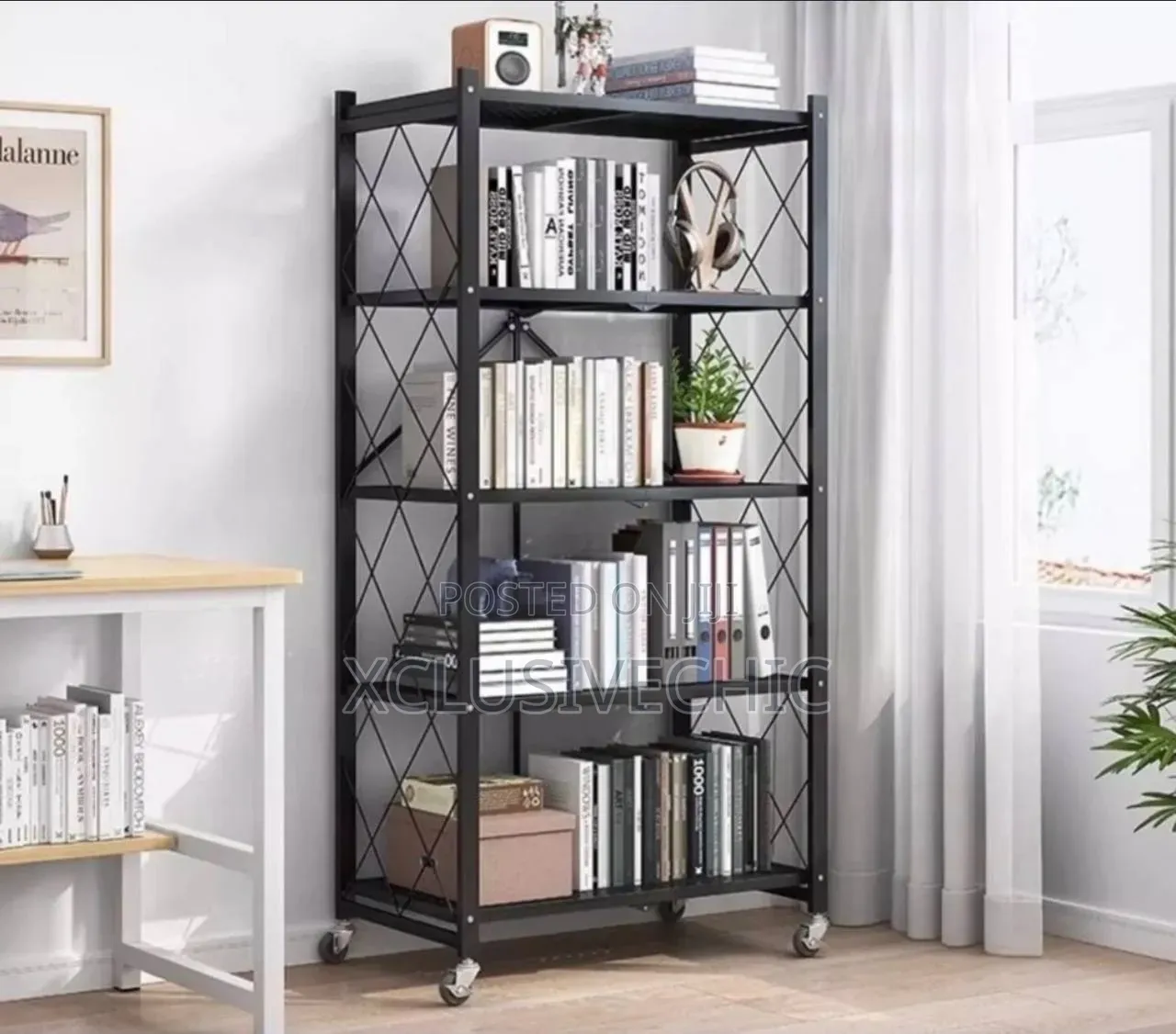 5 Layers Kitchen Foldable Storage Shelf / Rack