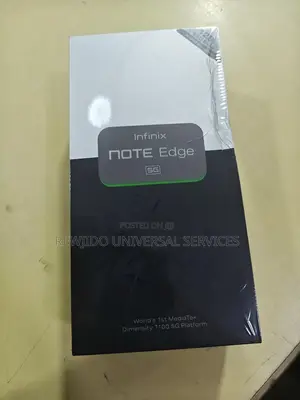 New Infinix Note Edge 128 GB Black