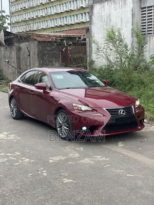 Lexus IS 2015 Red