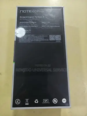 New Infinix Note 60 Pro 256 GB