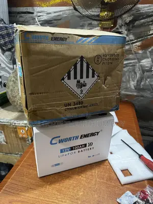 Cworth Energy 100ah Lithium Lon Battery In Lagos