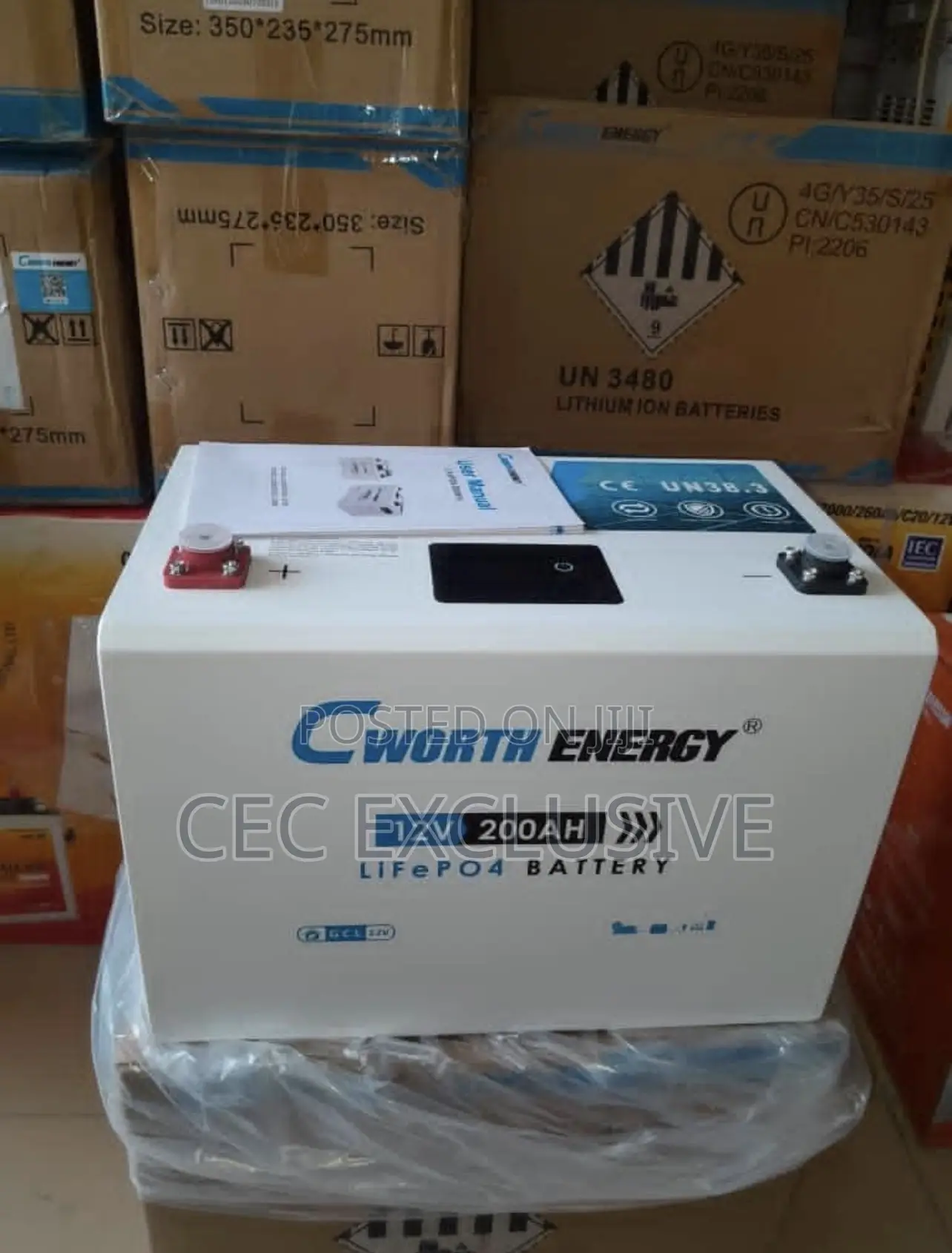 200ah 12v C Worth Solar Battery