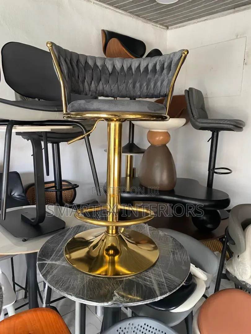 Best Quality Fabric Adjustable Height Barstool