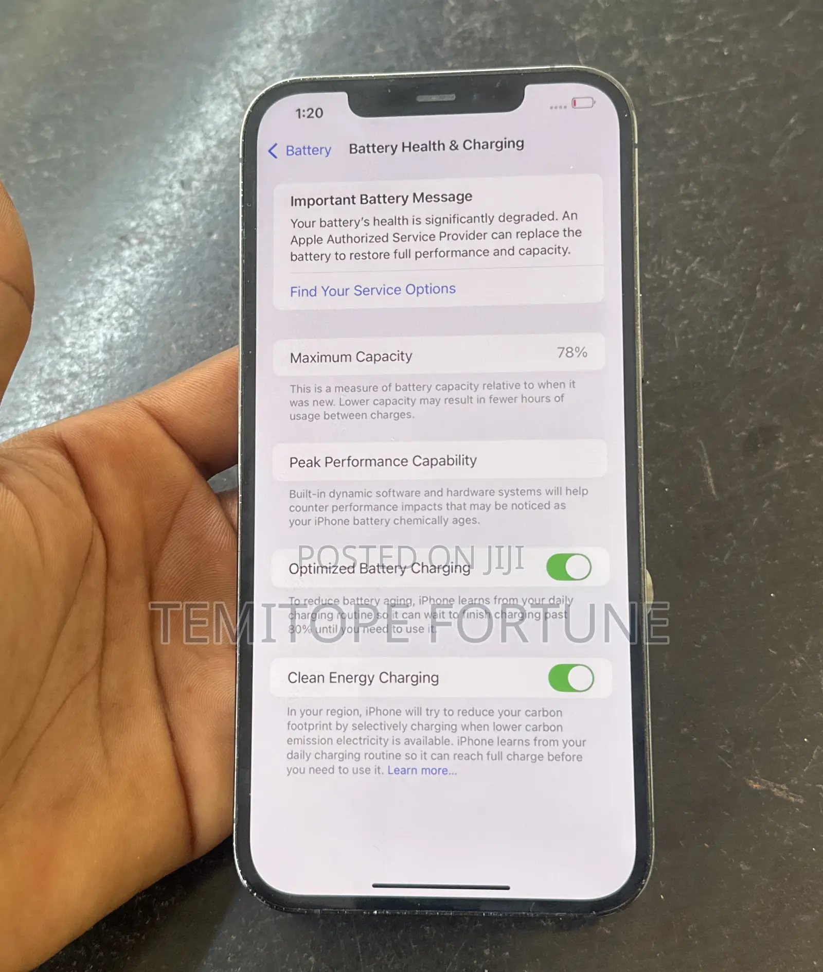 Apple iPhone 12 Pro Max 256 GB Gray