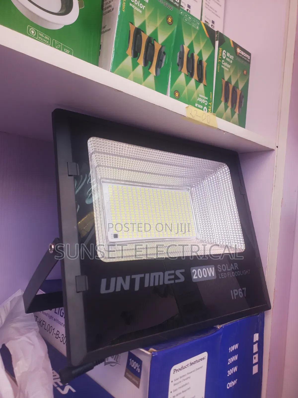 200w Solar Flood Light
