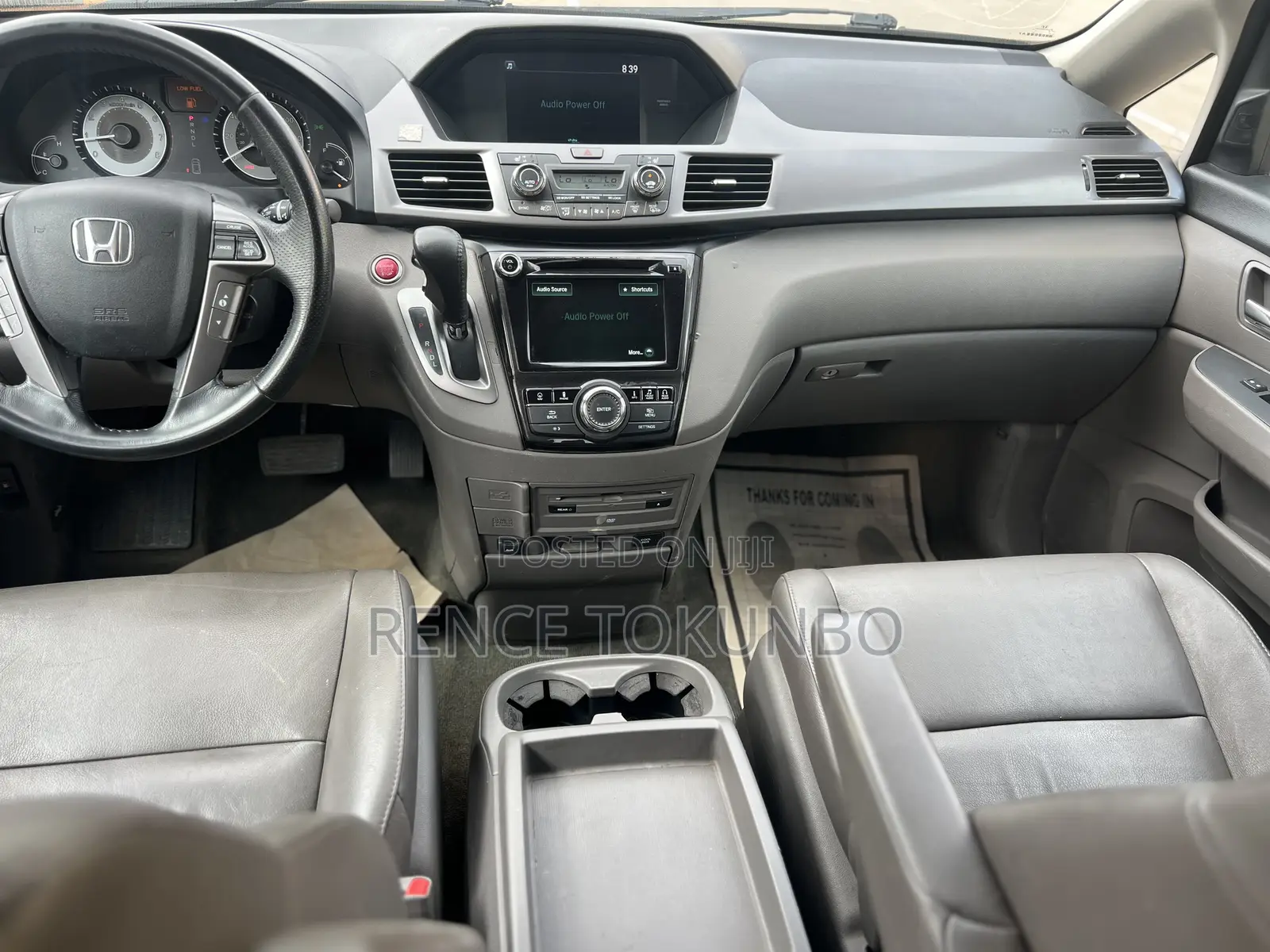 Honda Odyssey 2014 Gray