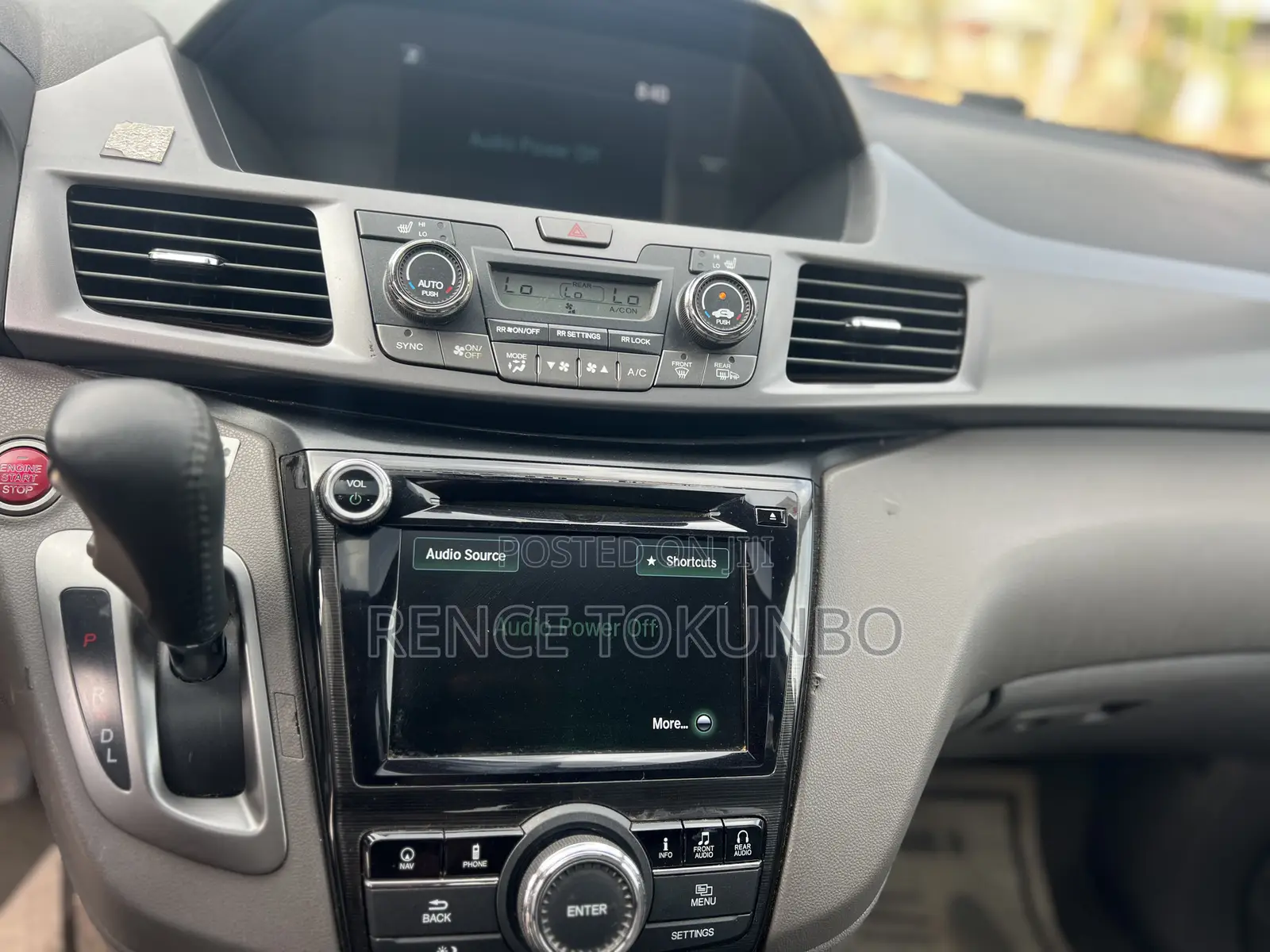 Honda Odyssey 2014 Gray