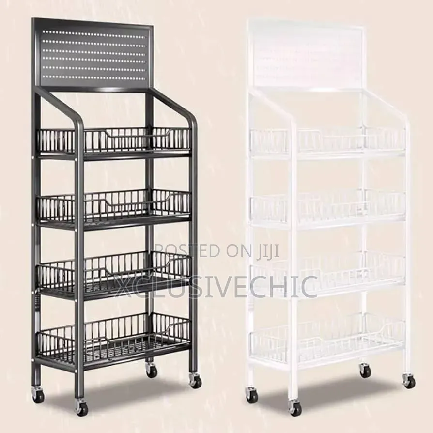 4 Tier Snack / Fruits Shelf Organizer