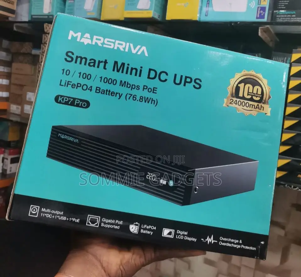 Smart Mini Dc Ups 24000mah/100w