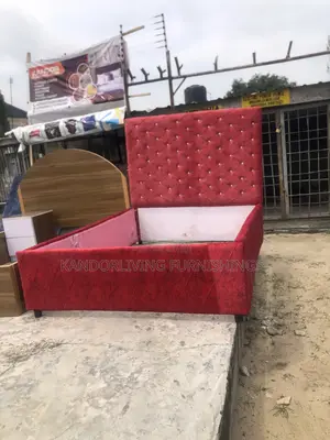 Padded Tufted Bed Frame