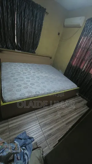 6 by 7 10 Inches Mattress and Bed Frame