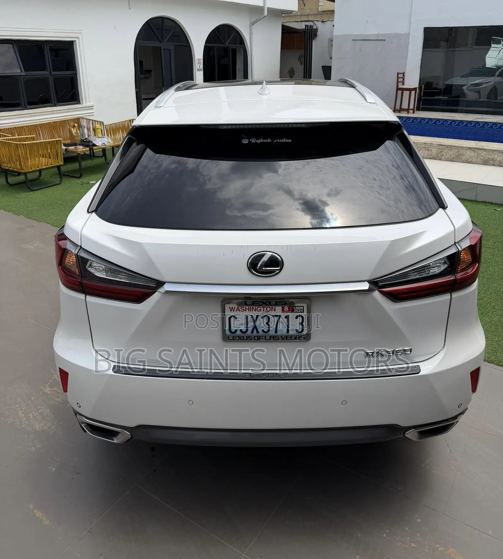 Lexus RX 350 AWD 2017 White