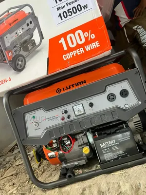 Lutian 100% Copper Wire Low Fuel Consumption Remote Petrol Generator