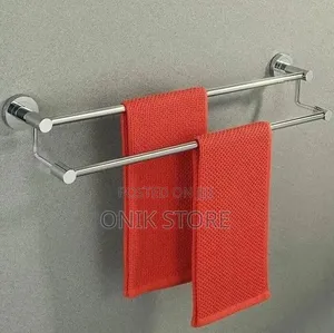 Stainless Steel Double Layer Towel Hanger