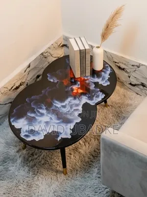 Epoxy Wall Art and Center Tables