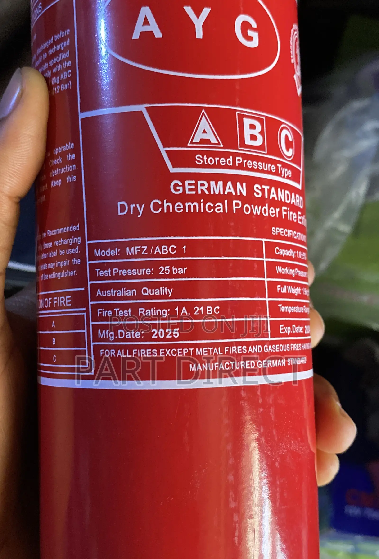 Fire Extinguisher 1kg