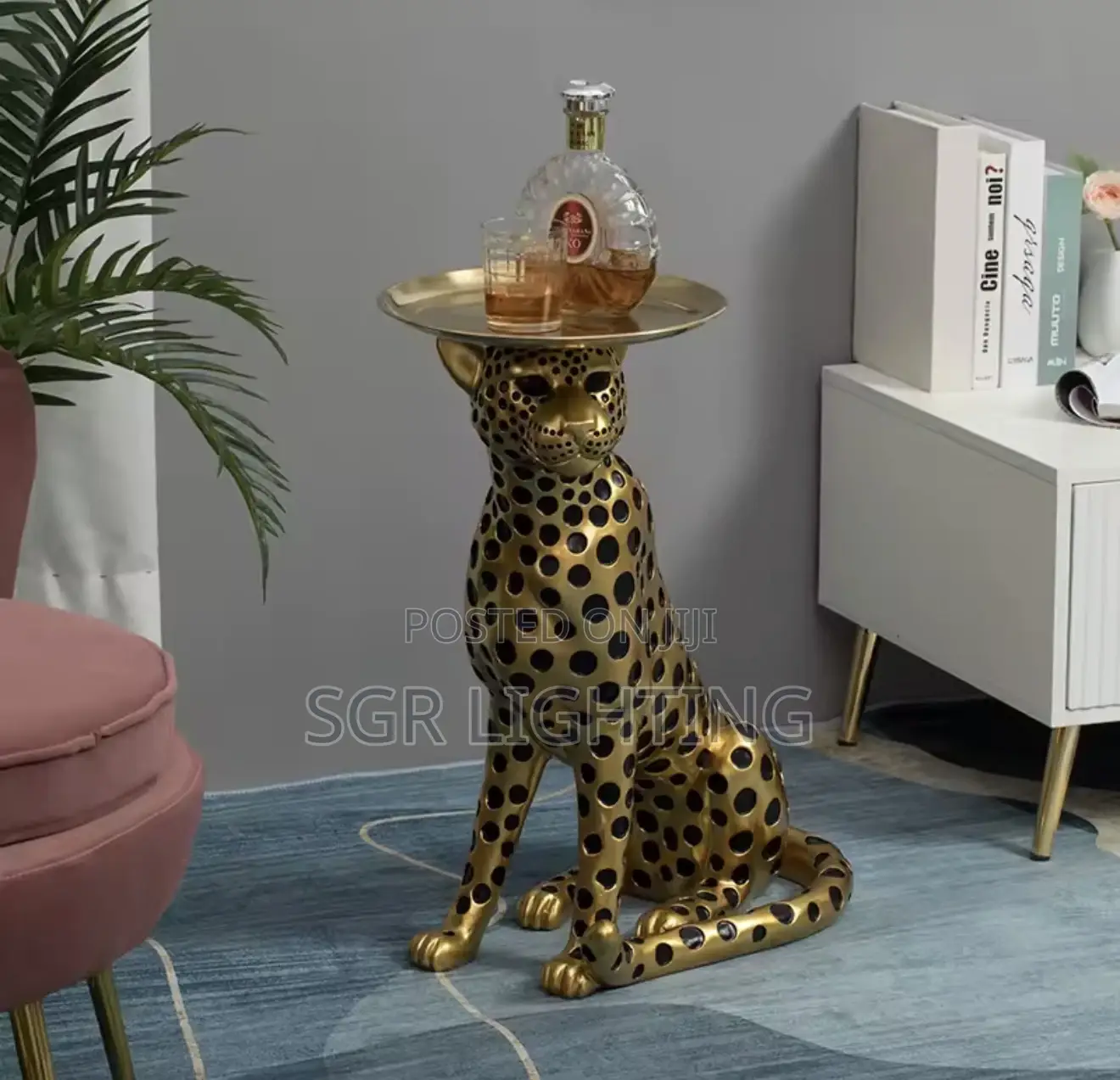 Creative Coffee Table Creative Leopard Shape