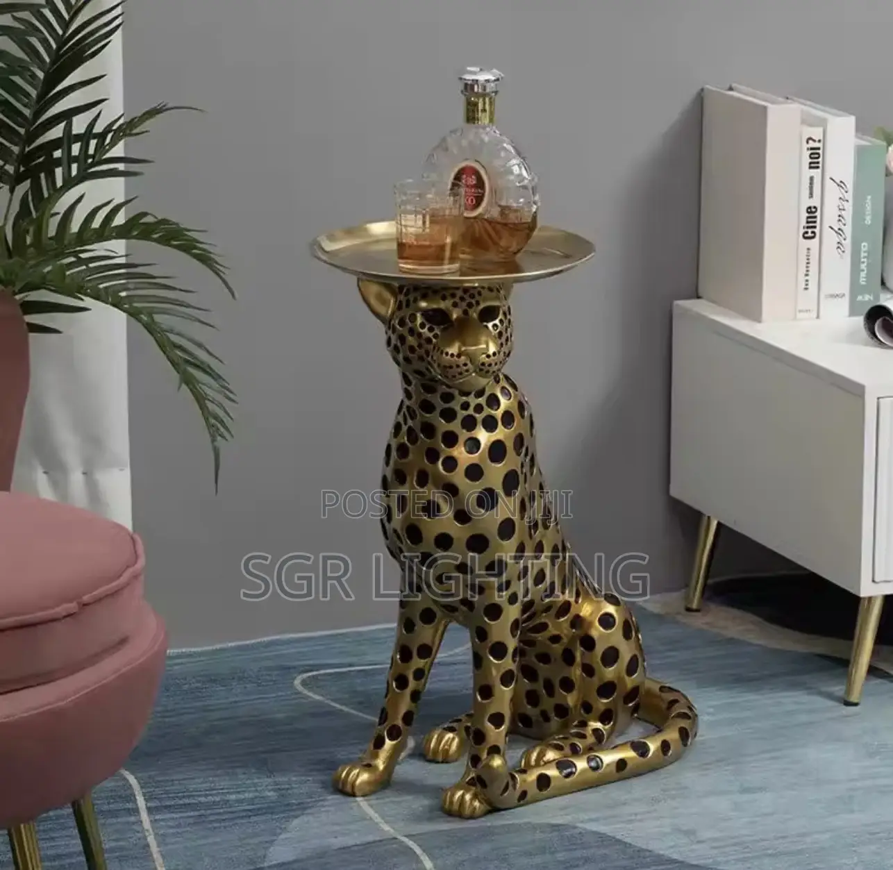 Creative Coffee Table Creative Leopard Shape