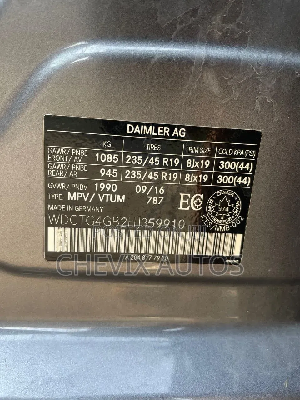 Mercedes-Benz GLA 250 2017 Gray
