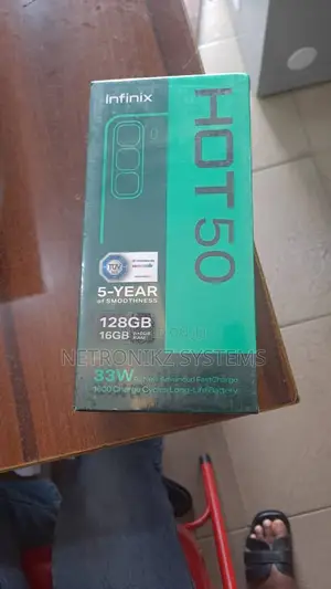 New Infinix Hot 50 128 GB Black