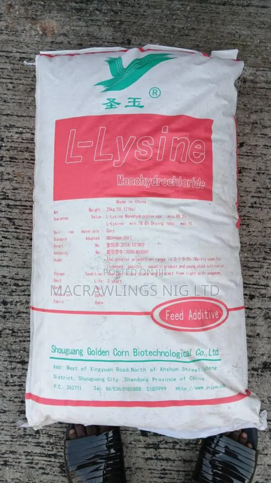 L-Lysine Mono Hydrochloride