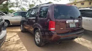 Honda Pilot LX 4dr SUV 4WD (3.5L 6cyl 5A) 2010 Red