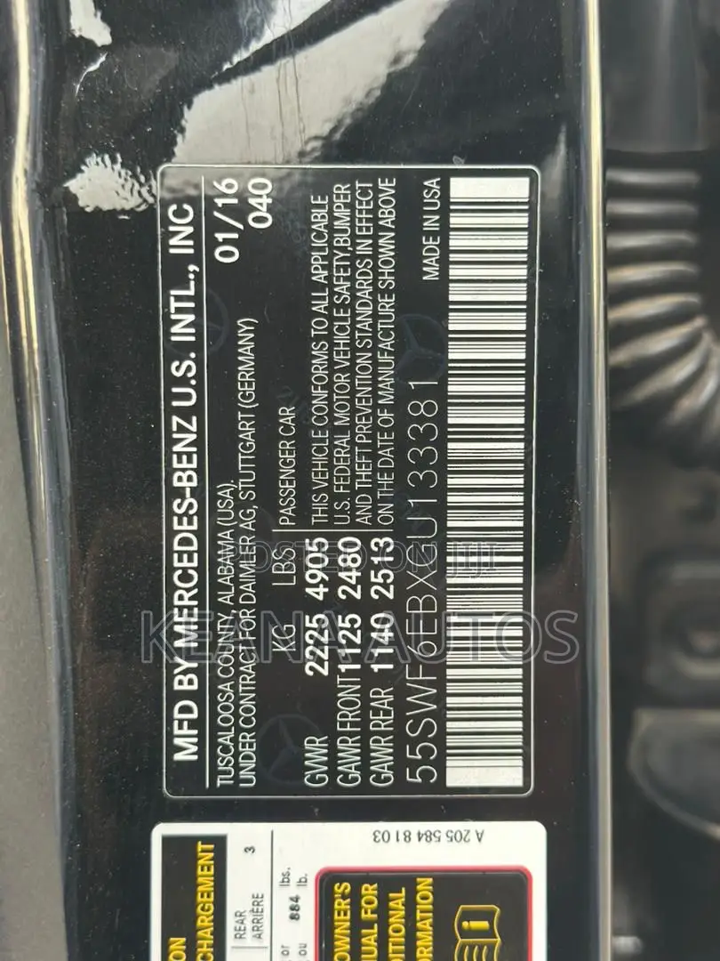 Mercedes-Benz C43 2017