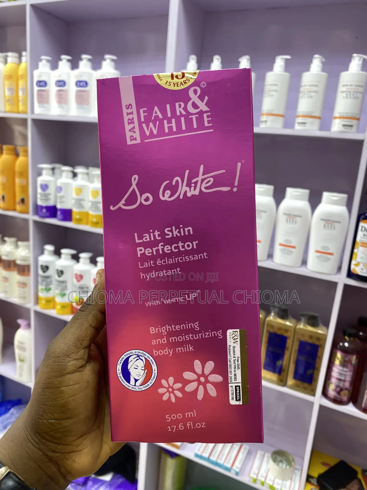 Fair White Paris Lotion