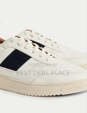 Mark Spencer Lace Up Retro Court Unisex Trainers (Original From Uk)
