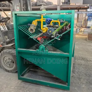 0.5-2 TPH Palm Fruit Bunch Simple Automatic Fruit Thresher With Engine