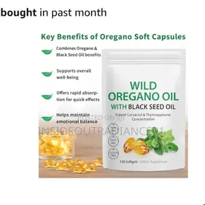 Oregano and Black Seed Capsule