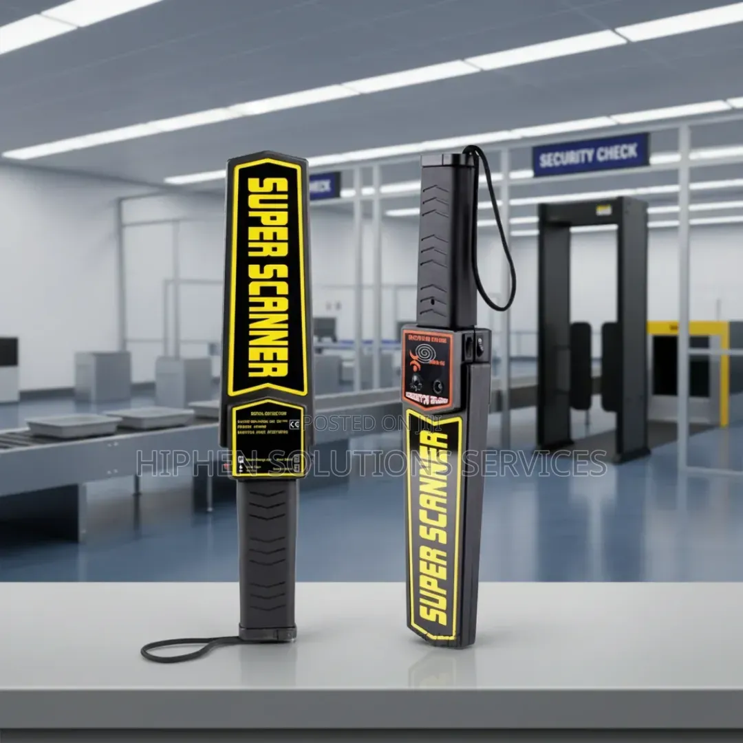 Hand-held Metal Detector Installation Services In Abuja Nigeria