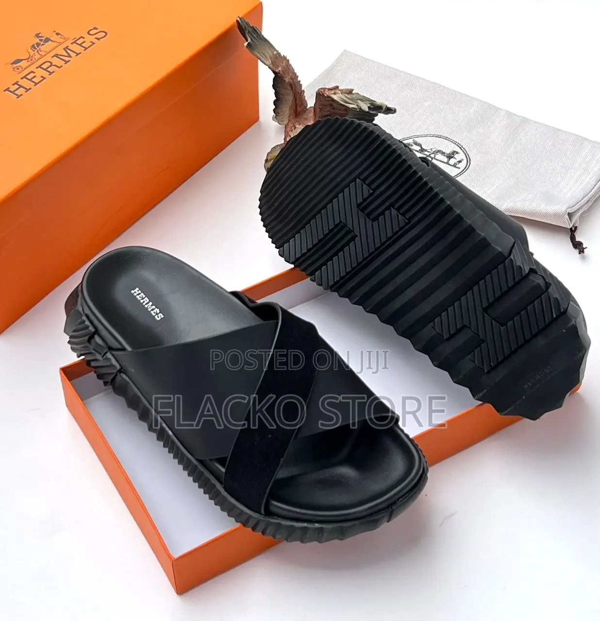 Original Hermes Bouncing Slippers