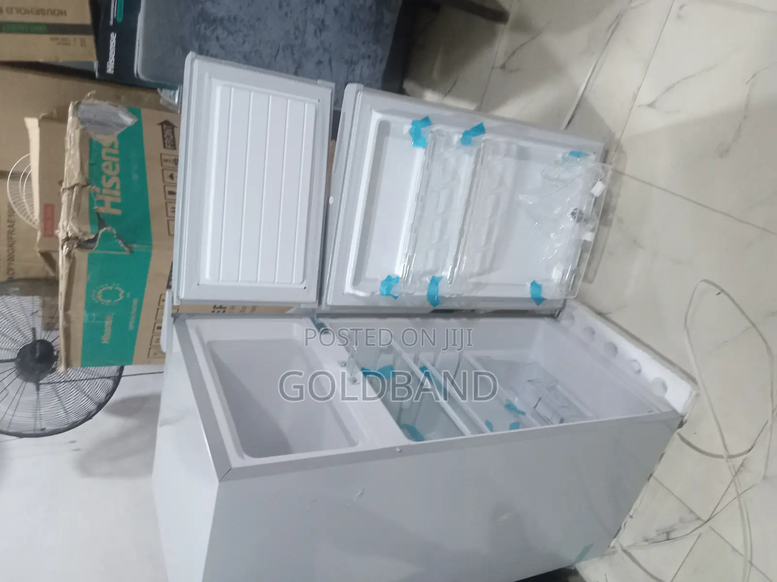 Space Saving Haier Thermocool Double Door Fridge