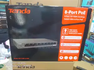 Tenda 8 Port Poe 9 Port 10/100m Desktop Switch With 8 Port Poe Tef1108