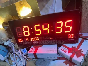 Quality Led Display Digital Wall Clock
