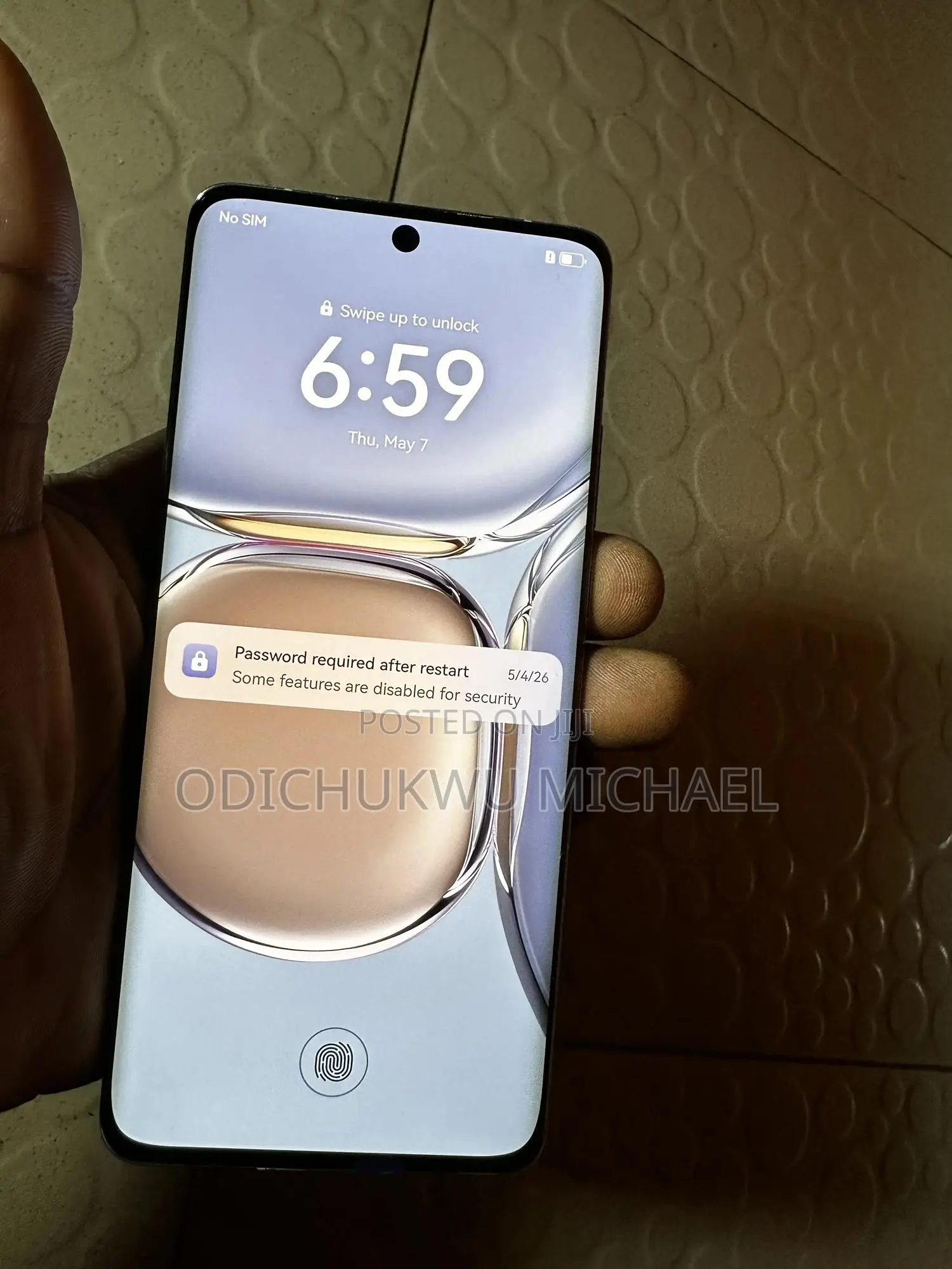 New Huawei P50 Pro 256 GB White