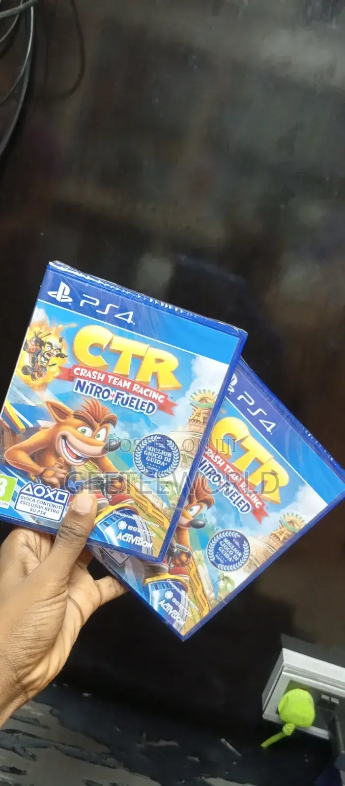CTR Crash Team Racing Nitro Fueled Ps4 Game Disc