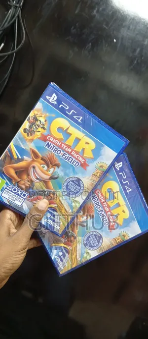 CTR Crash Team Racing Nitro Fueled Ps4 Game Disc