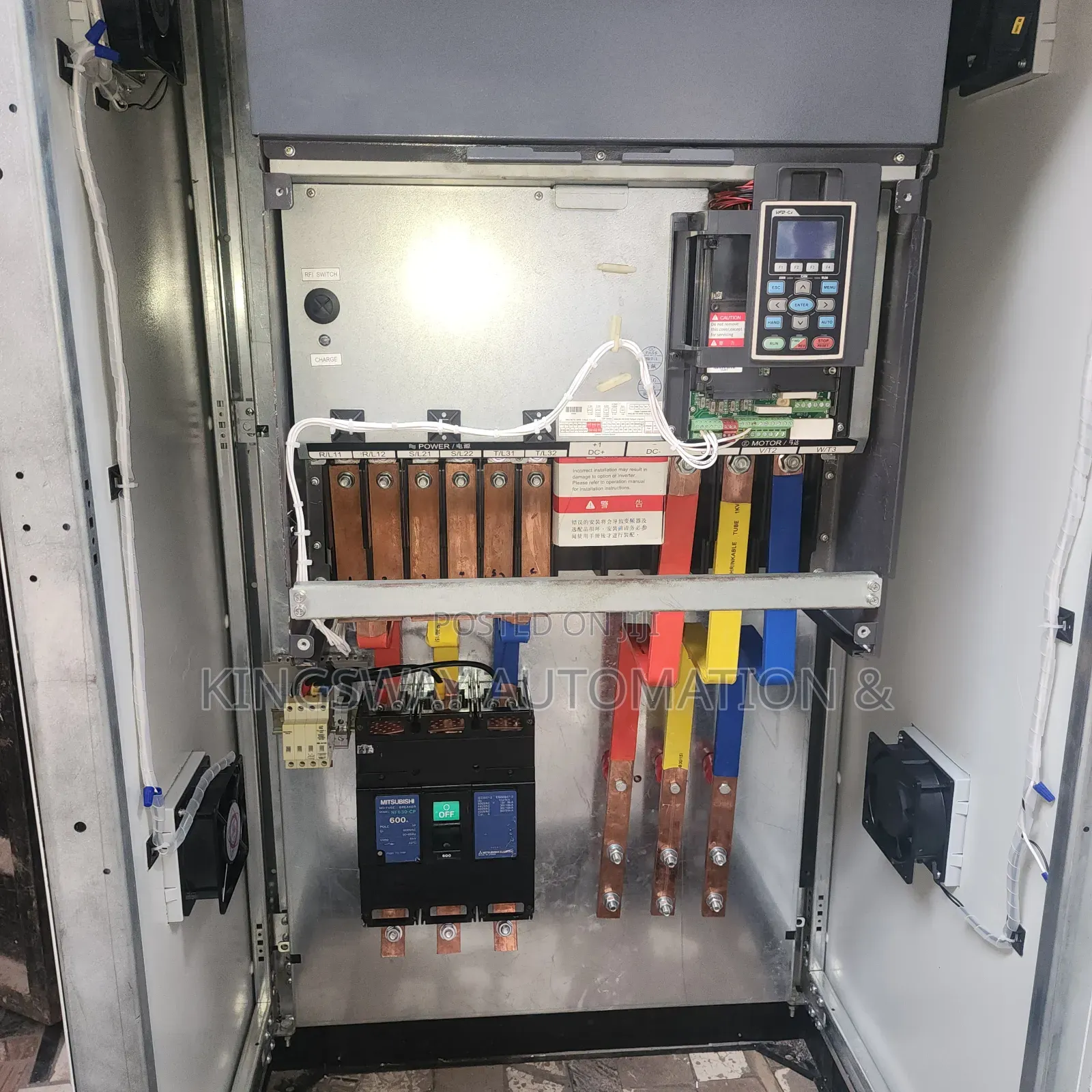 250kw Delta VFD Control Panel