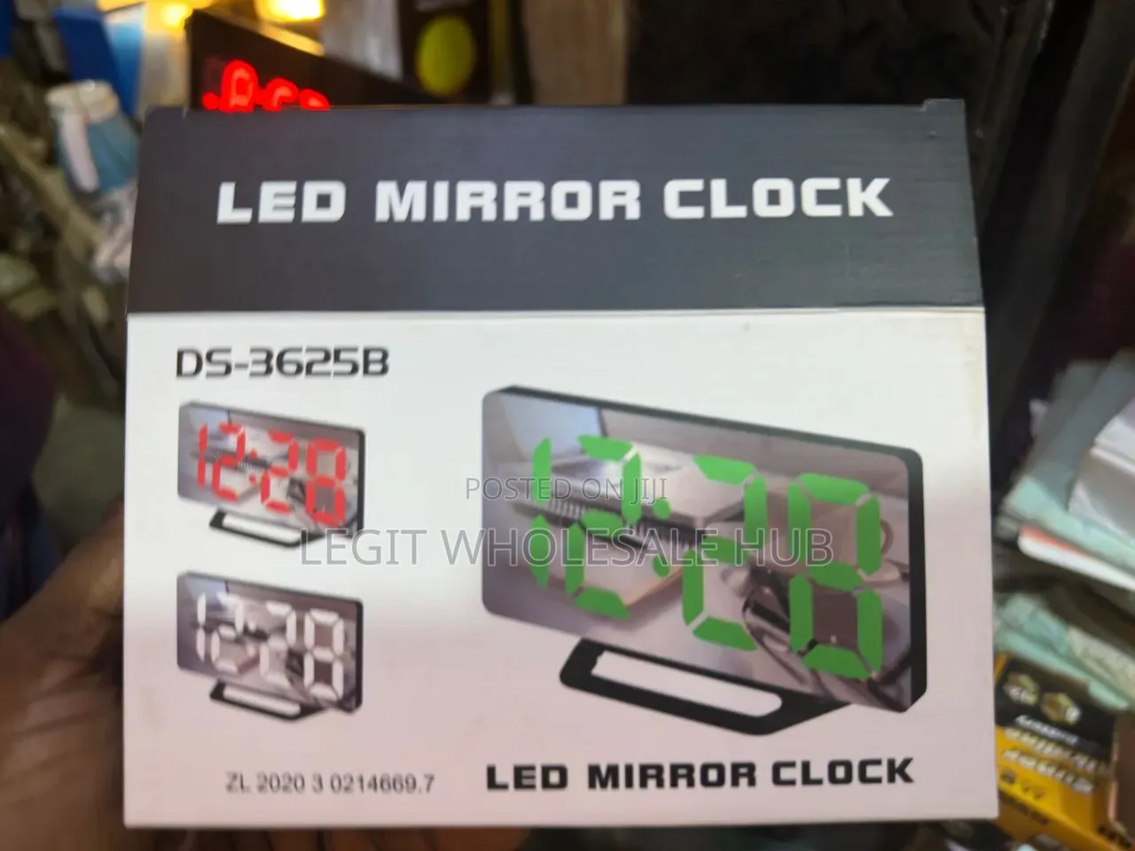 Led Digital Mirror Clock
