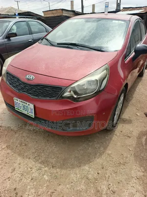 Kia Rio 2013 Red