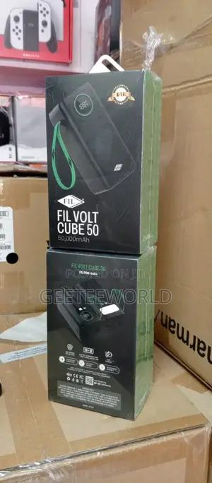 Fil Volt Cube Power Bank 50,000mah Super Fast Charge